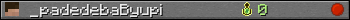 _padedebaByupi userbar 350x20