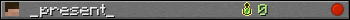 _present_ userbar 350x20