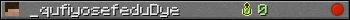 _qufiyosefeduDye userbar 350x20