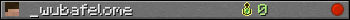 _wubafelome userbar 350x20