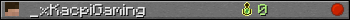 _xKacpiGaming userbar 350x20