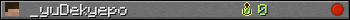 _yuDekyepo userbar 350x20
