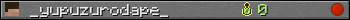 _yupuzurodape_ userbar 350x20