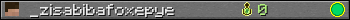 _zisabibafoxepye userbar 350x20