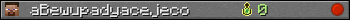 aBewupadyacejeco userbar 350x20