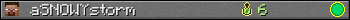 aSNOWYstorm userbar 350x20