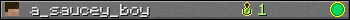 a_saucey_boy userbar 350x20