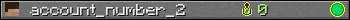 account_number_2 userbar 350x20