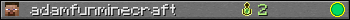 adamfunminecraft userbar 350x20