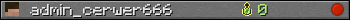 Юзербар 350x20 для admin_cerwer666