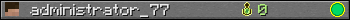 administrator_77 userbar 350x20