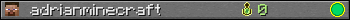 adrianminecraft userbar 350x20