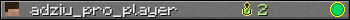 adziu_pro_player userbar 350x20