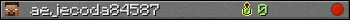 aejecoda84587 userbar 350x20