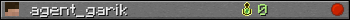 agent_garik userbar 350x20