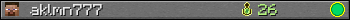 aklmn777 userbar 350x20