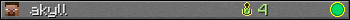 akyll userbar 350x20