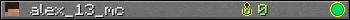 alex_13_mc userbar 350x20