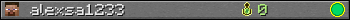 alexsa1233 userbar 350x20