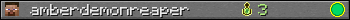 amberdemonreaper userbar 350x20