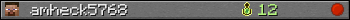 amheck5768 userbar 350x20