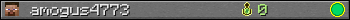 amogus4773 userbar 350x20