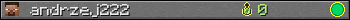 andrzej222 userbar 350x20