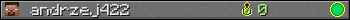 andrzej422 userbar 350x20