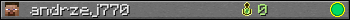andrzej770 userbar 350x20