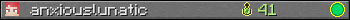 anxiouslunatic userbar 350x20