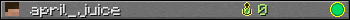 april_juice userbar 350x20