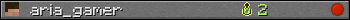 aria_gamer userbar 350x20