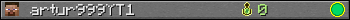 artur999YT1 userbar 350x20