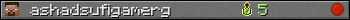 ashadsufigamerg userbar 350x20