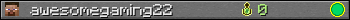 Юзербар 350x20 для awesomegaming22