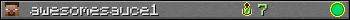 awesomesauce1 userbar 350x20