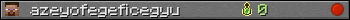 azeyofegeficegyu userbar 350x20