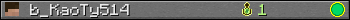 b_KaoTy514 userbar 350x20