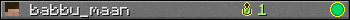 babbu_maan userbar 350x20