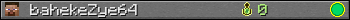 bahekeZye64 userbar 350x20