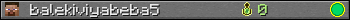 balekiviyabeba5 userbar 350x20