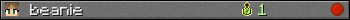 beanie userbar 350x20