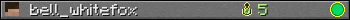 bell_whitefox userbar 350x20