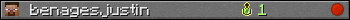 benagesjustin userbar 350x20