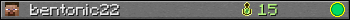 bentonic22 userbar 350x20