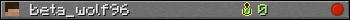 beta_wolf96 userbar 350x20
