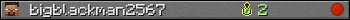 bigblackman2567 userbar 350x20