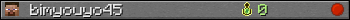 bimyouyo45 userbar 350x20