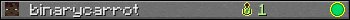 binarycarrot userbar 350x20