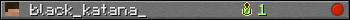 black_katana_ userbar 350x20